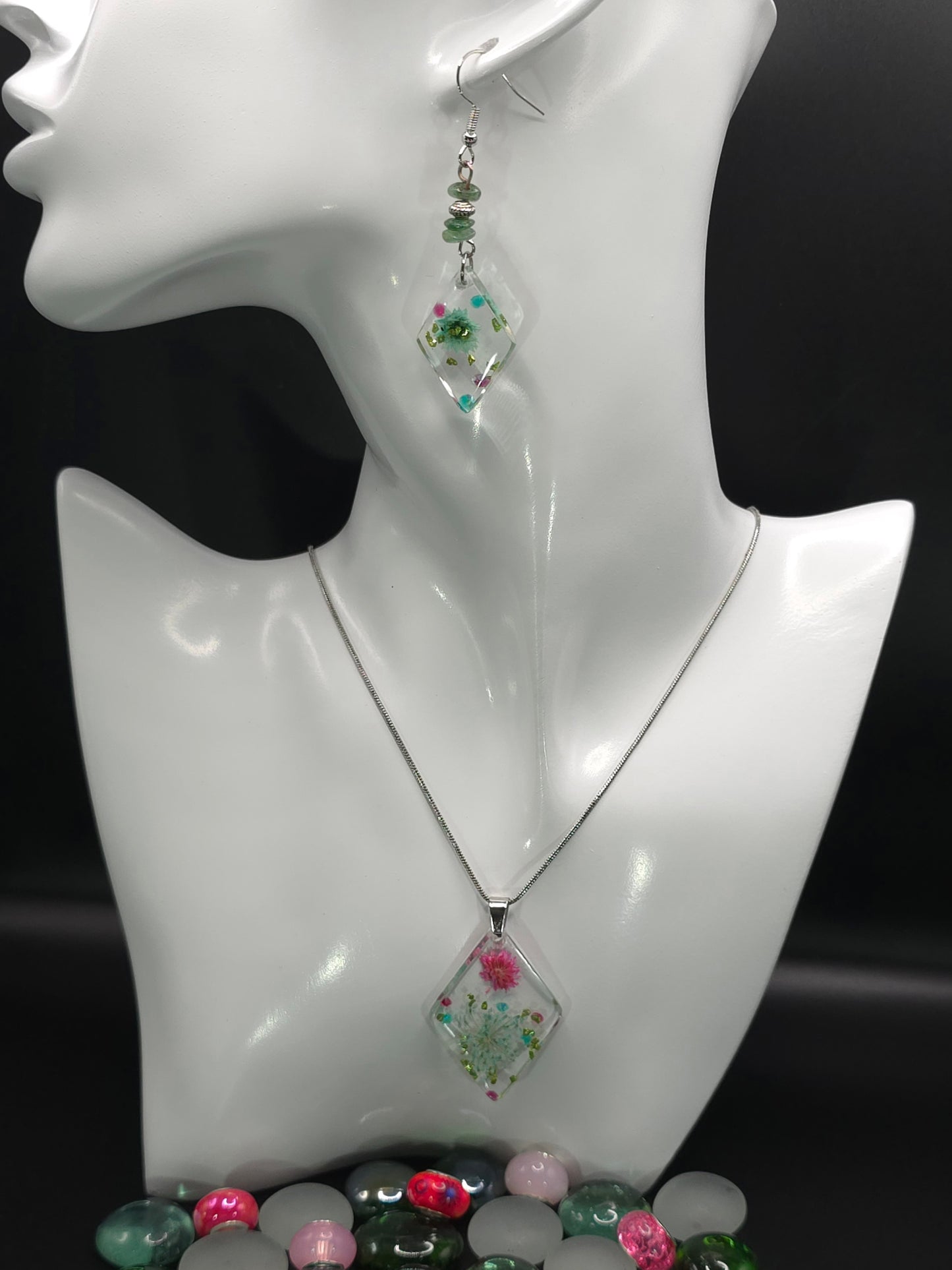 Diamond Flower Set