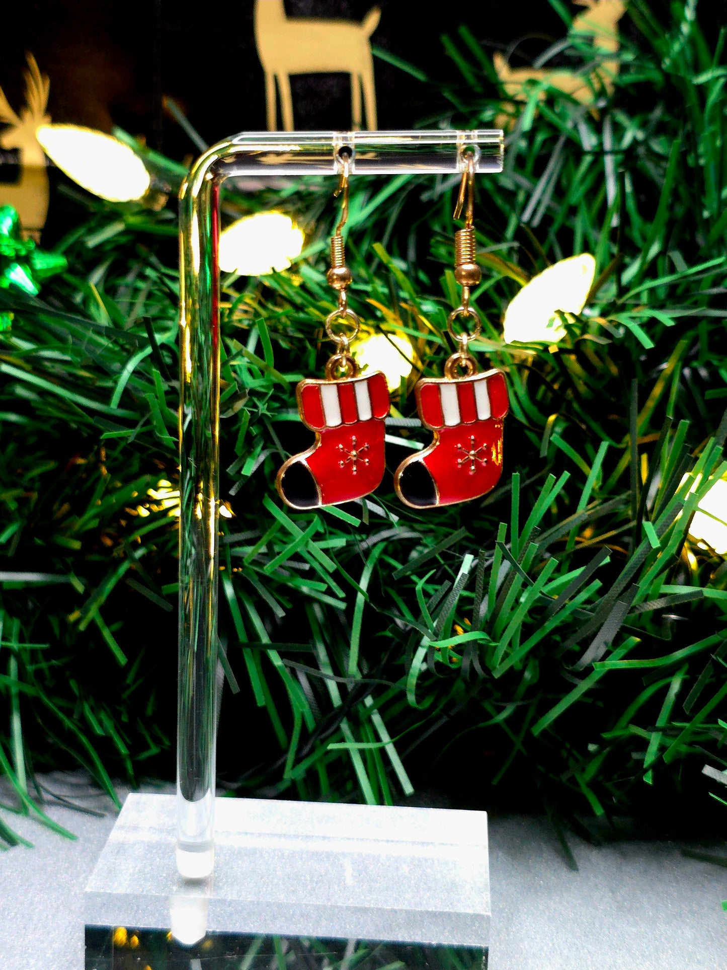 Christmas Stocking Earrings