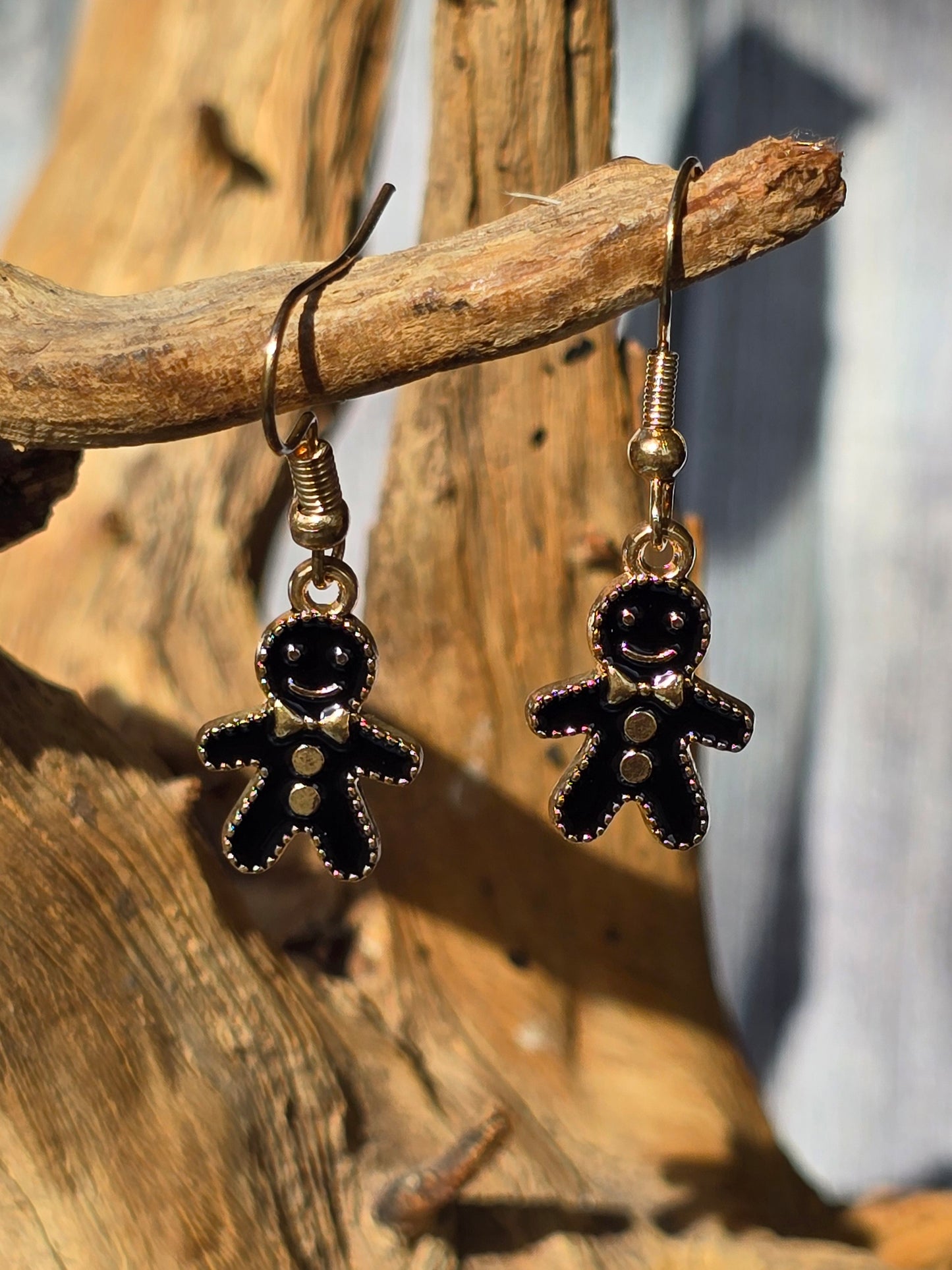 Gingerbread Dangle Earrings