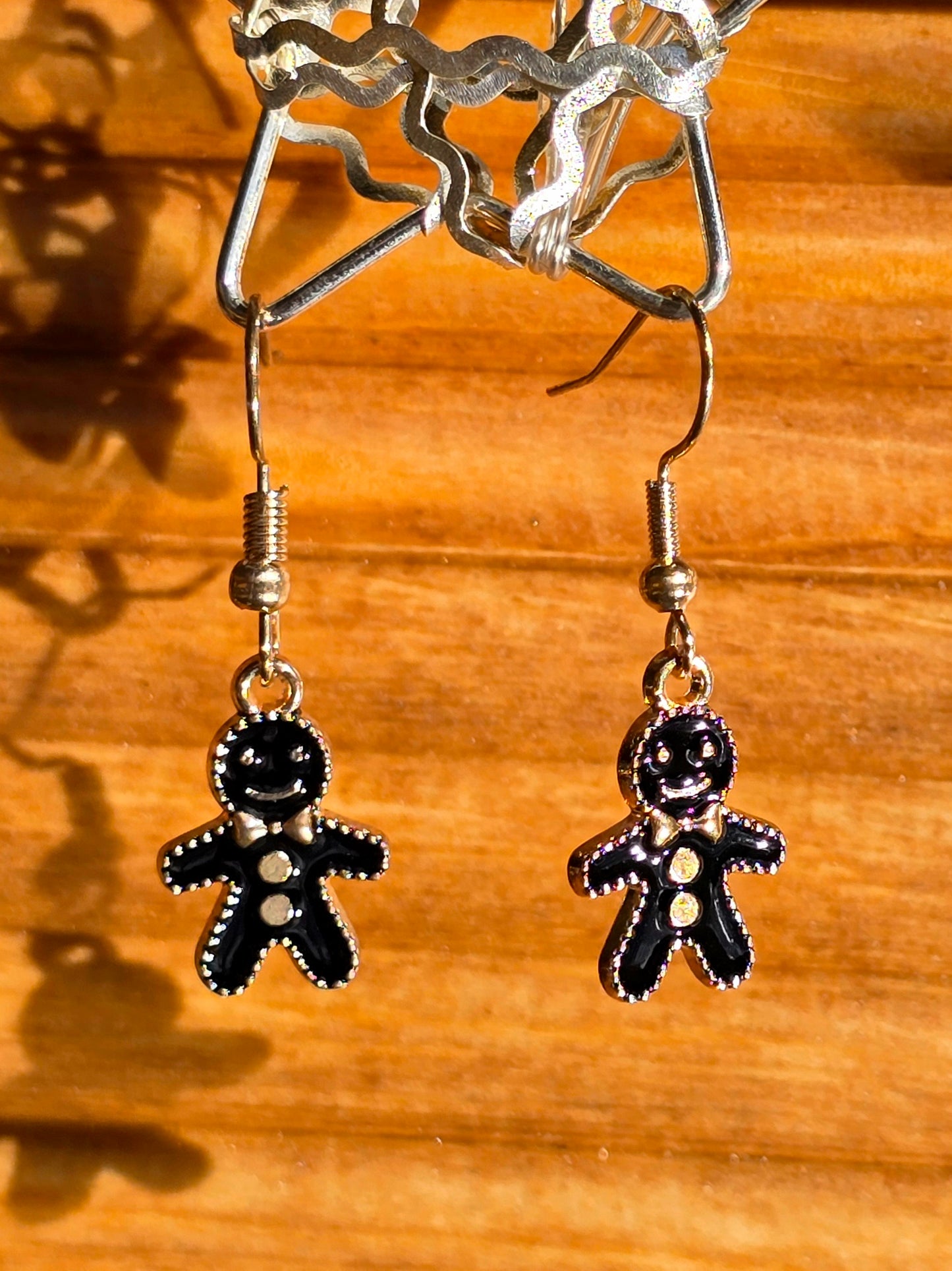 Gingerbread Dangle Earrings