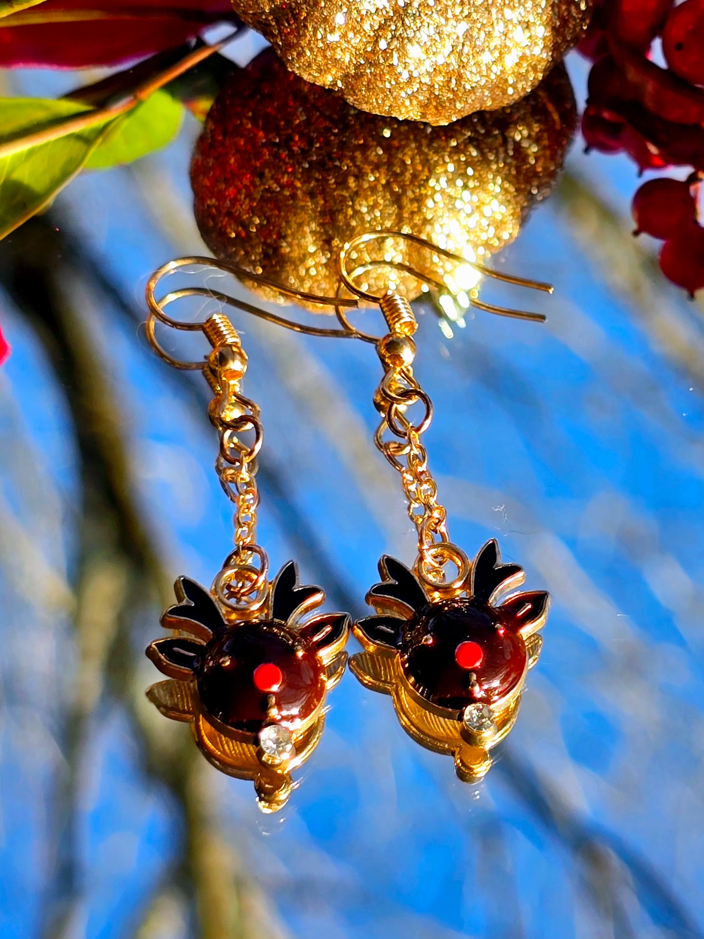 Christmas Cheer Dangle Earrings