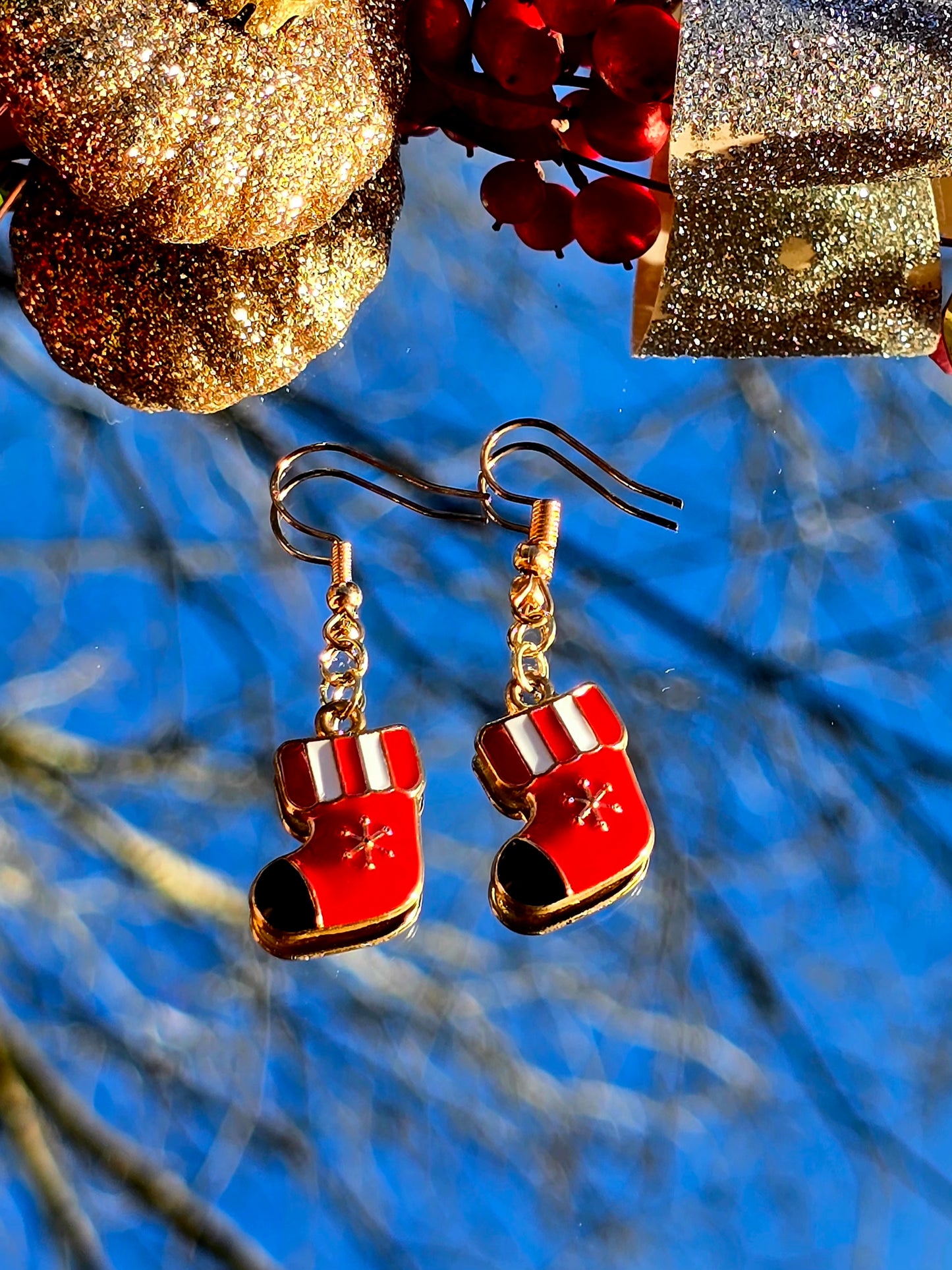Christmas Stocking Earrings