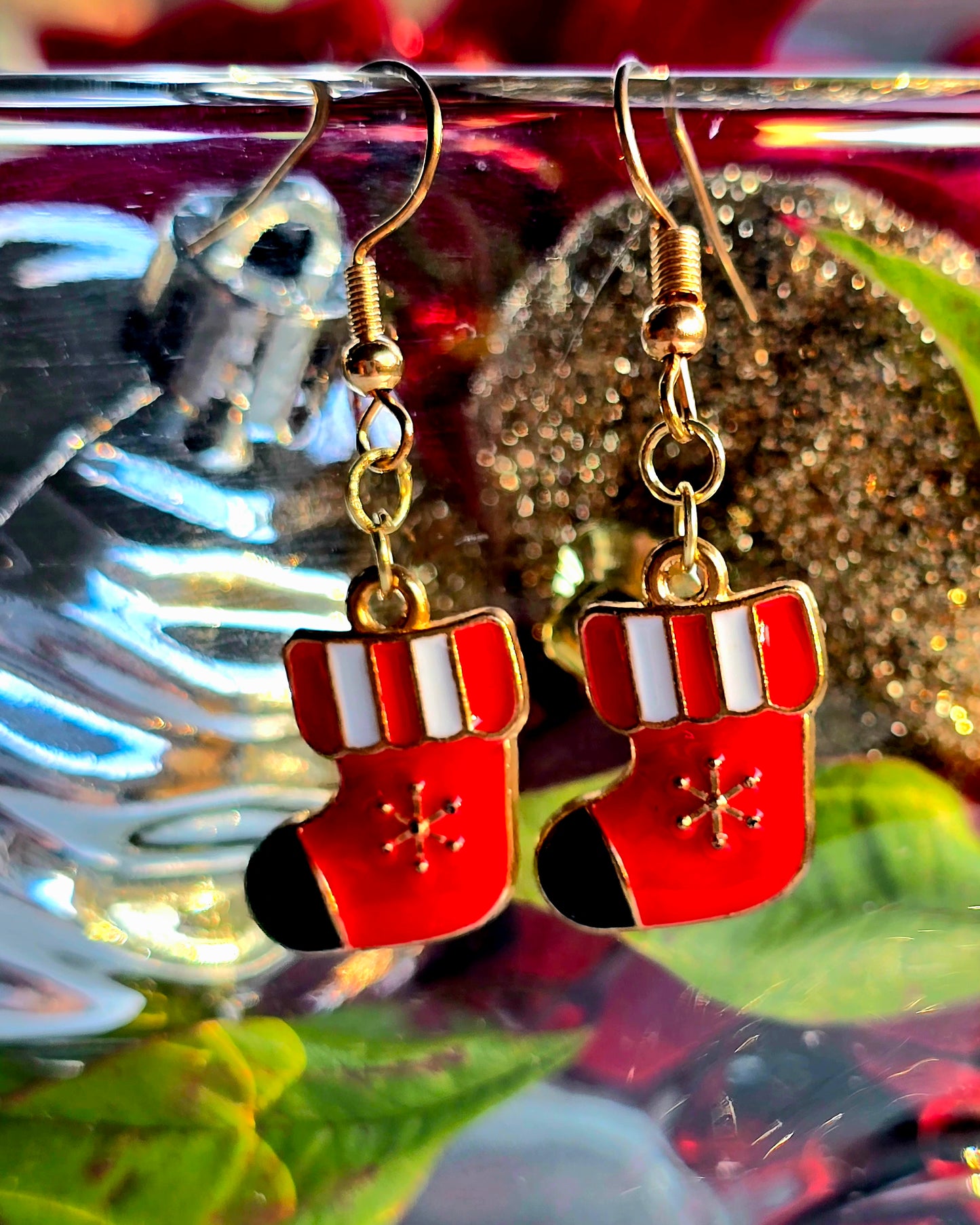 Christmas Stocking Earrings