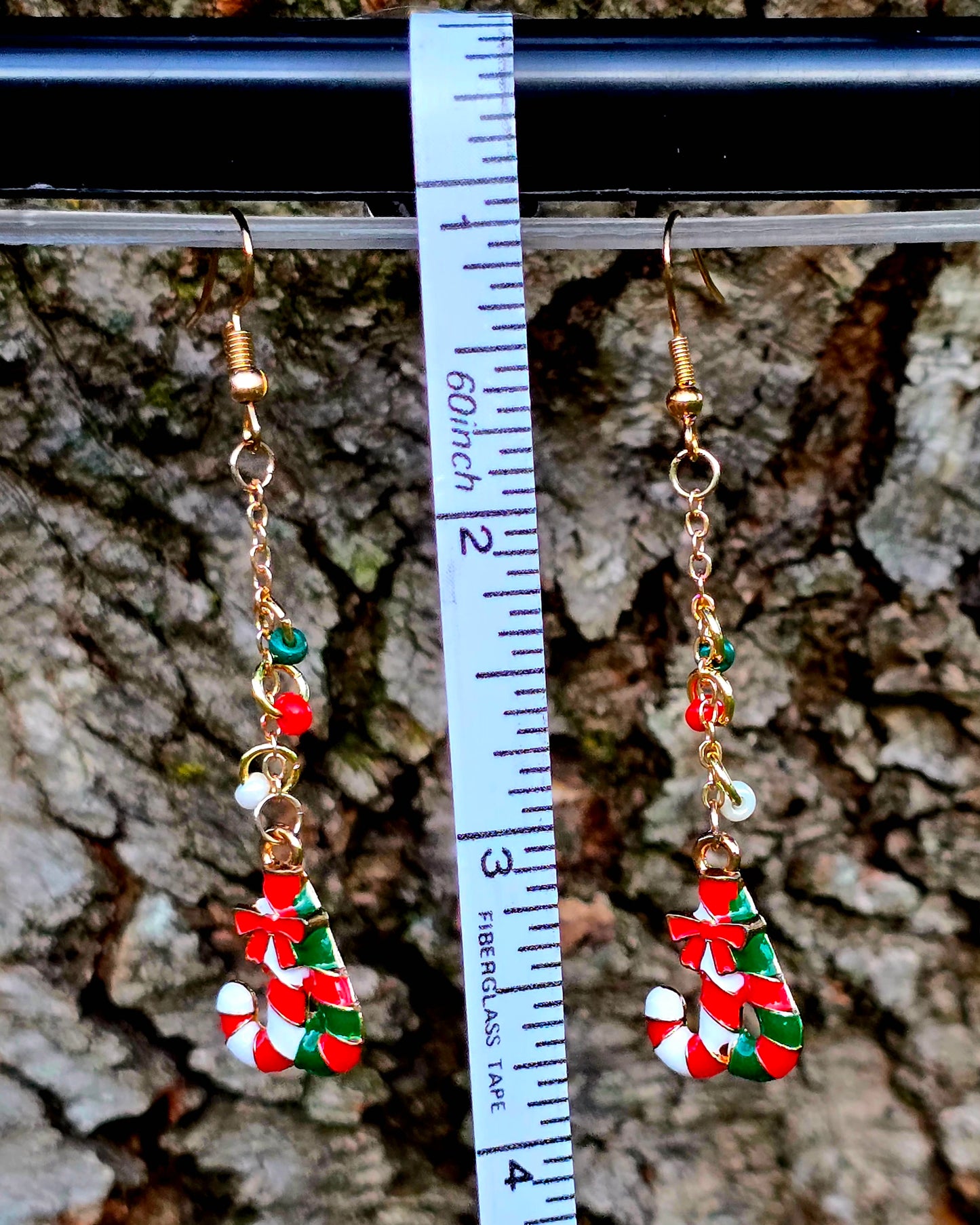 CandyCane Dangle Earrings