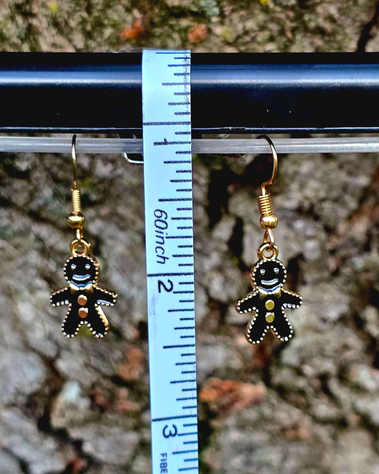 Gingerbread Dangle Earrings