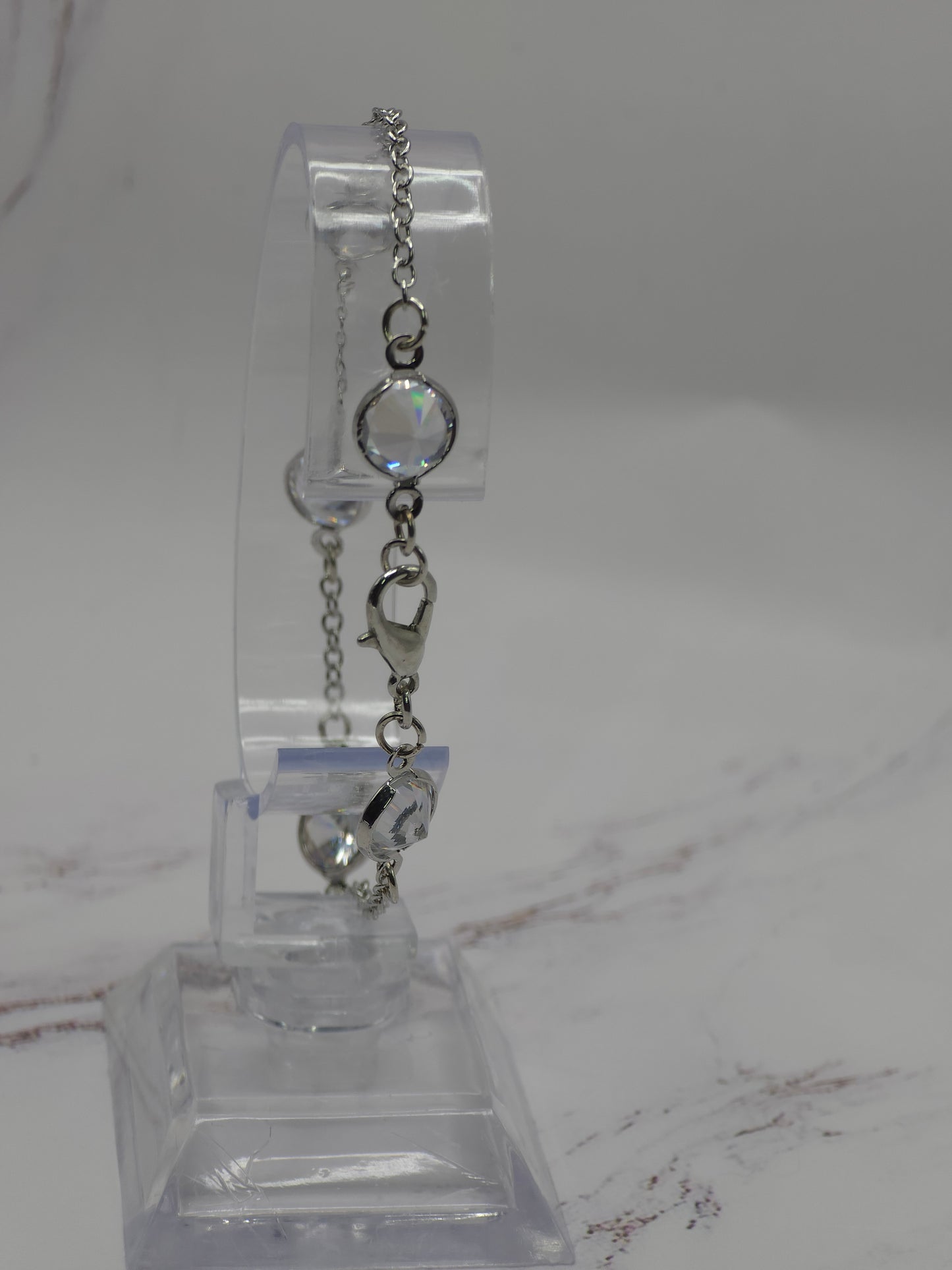 Silver Cubic Zirconium Bracelet