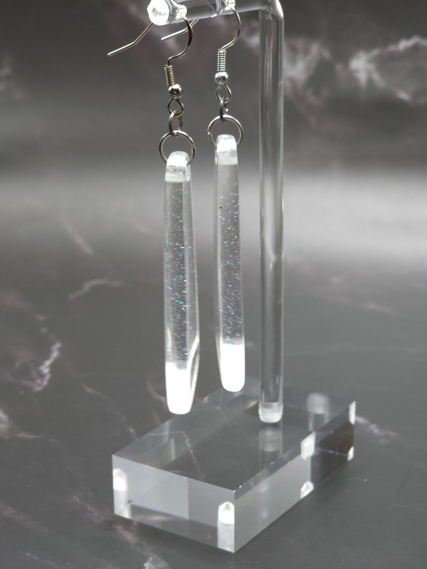 Chandelier Resin Earrings