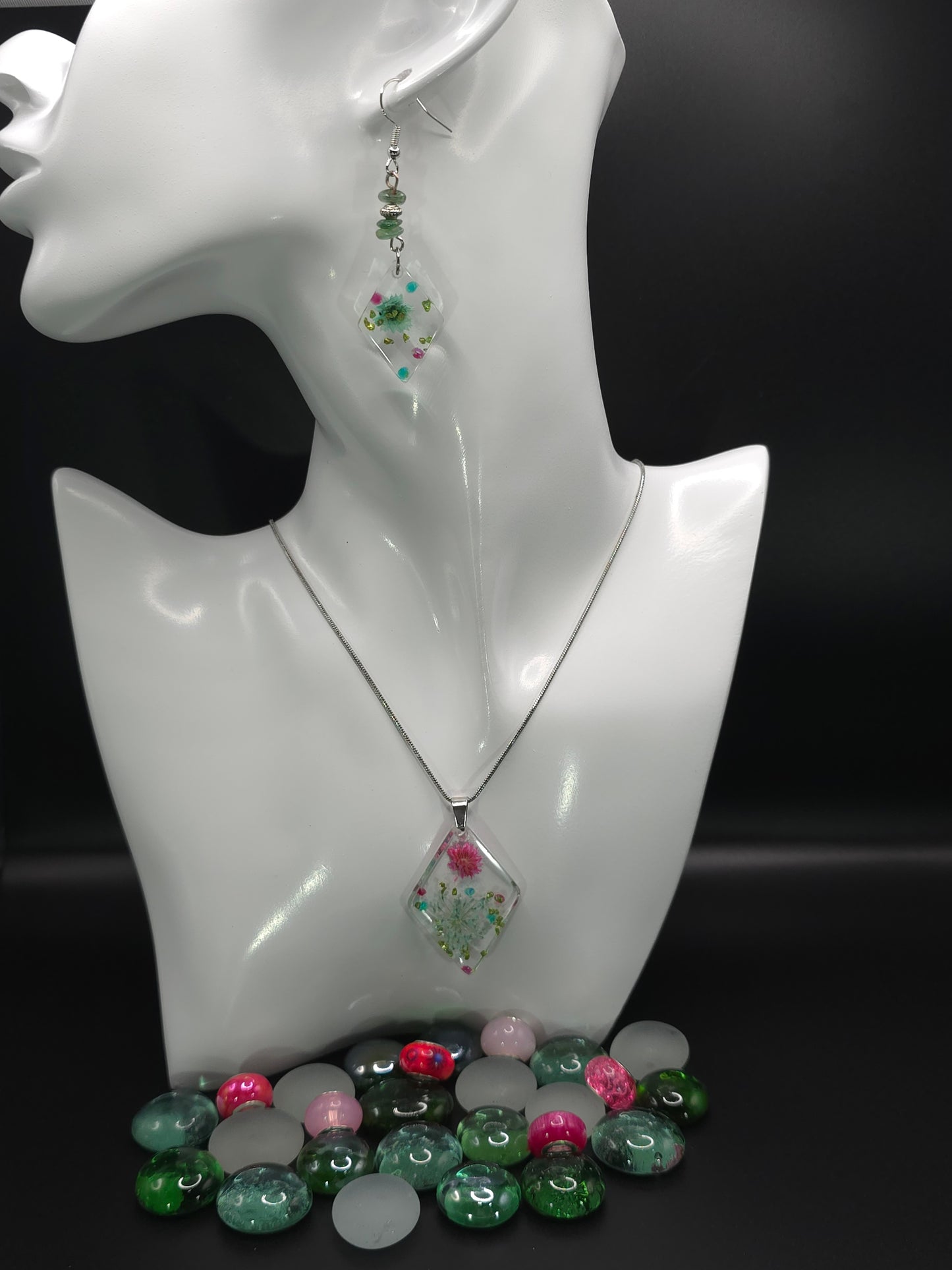 Diamond Flower Set