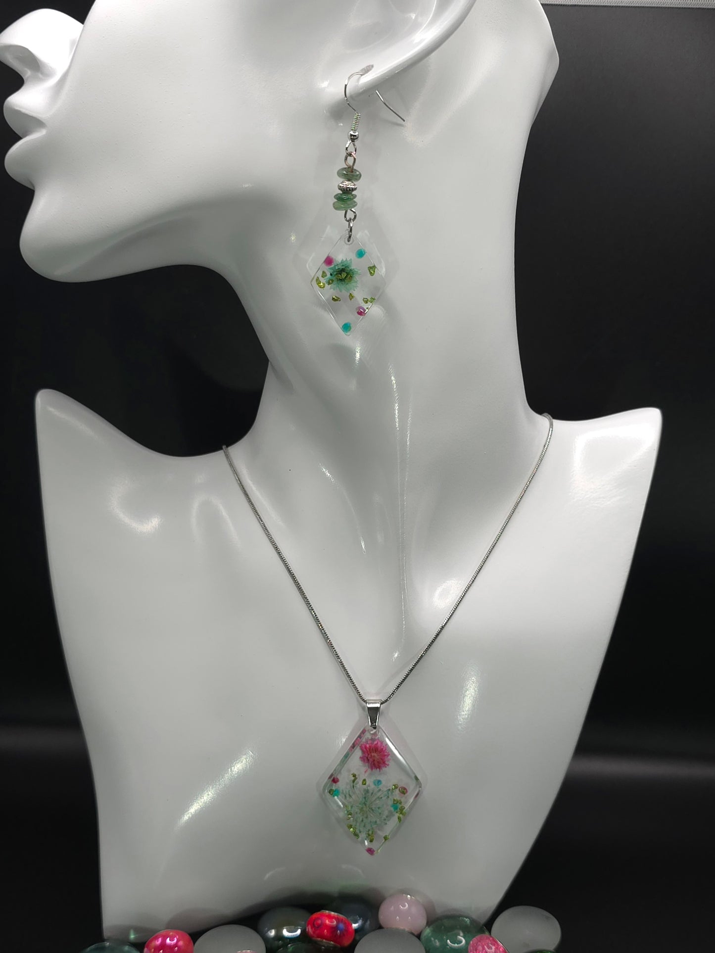 Diamond Flower Set