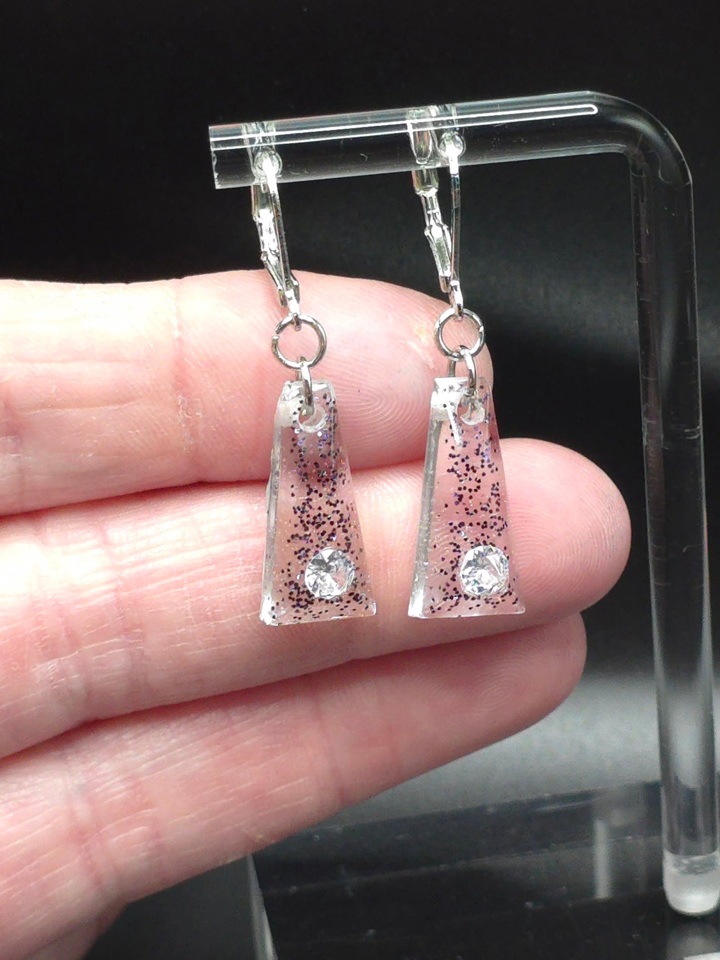 Sparkle & Shine Resin Earrings