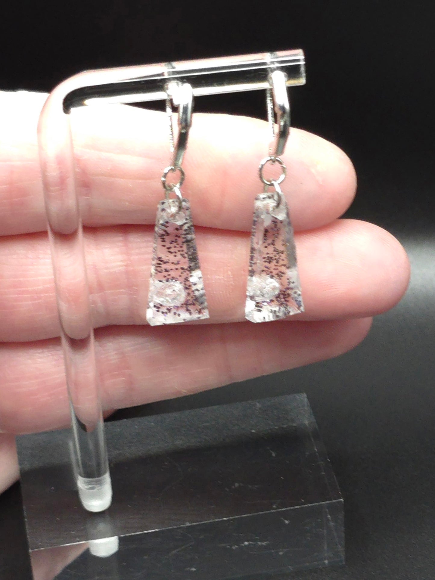 Sparkle & Shine Resin Earrings