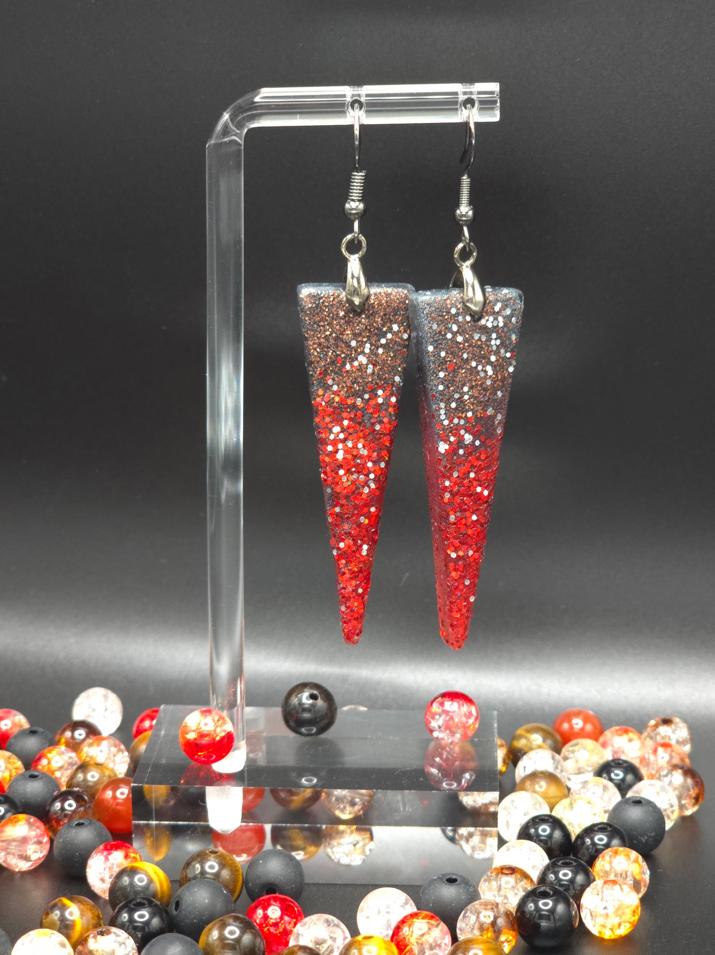 Glitter Fun Resin Earrings