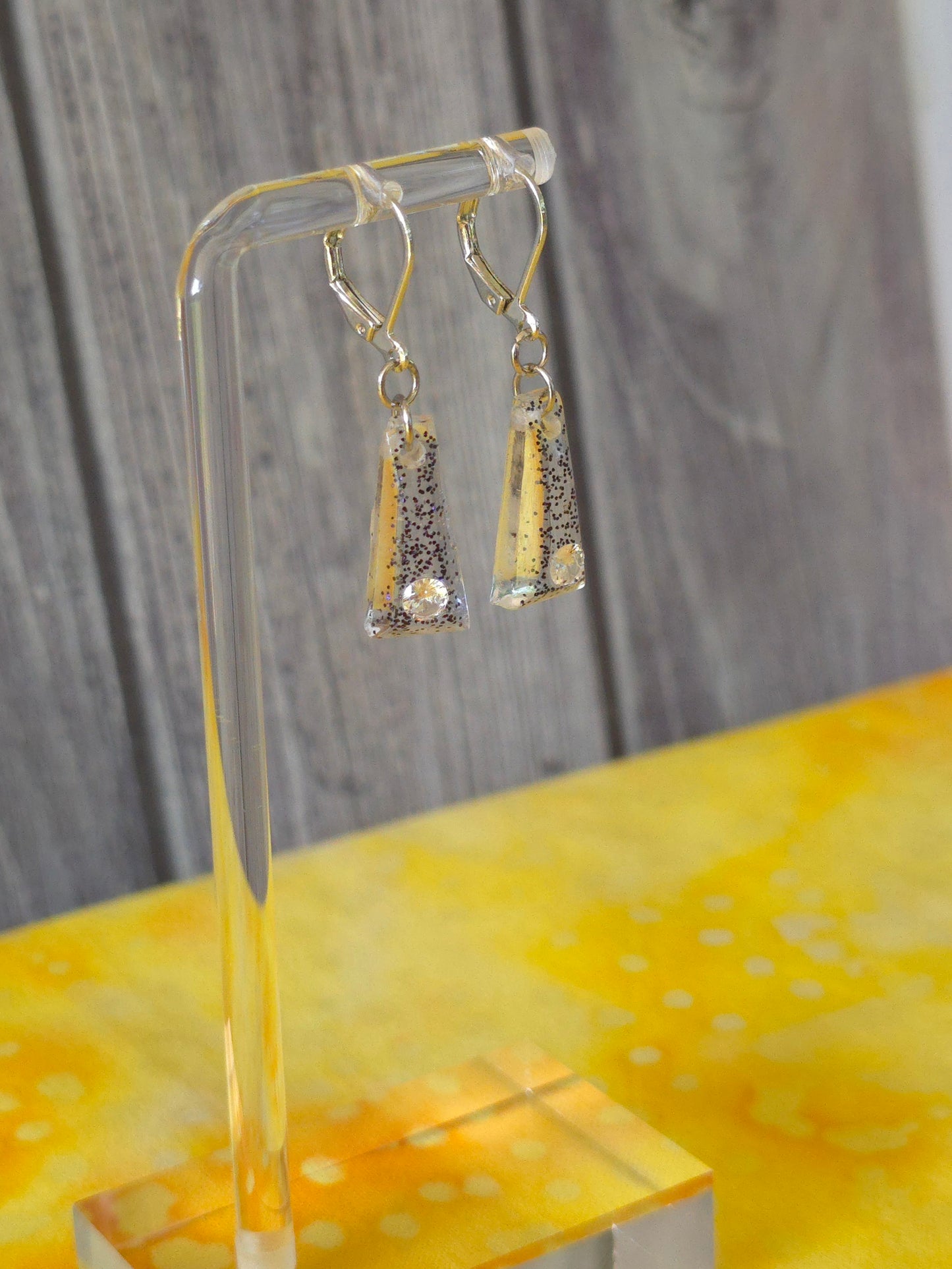 Sparkle & Shine Resin Earrings