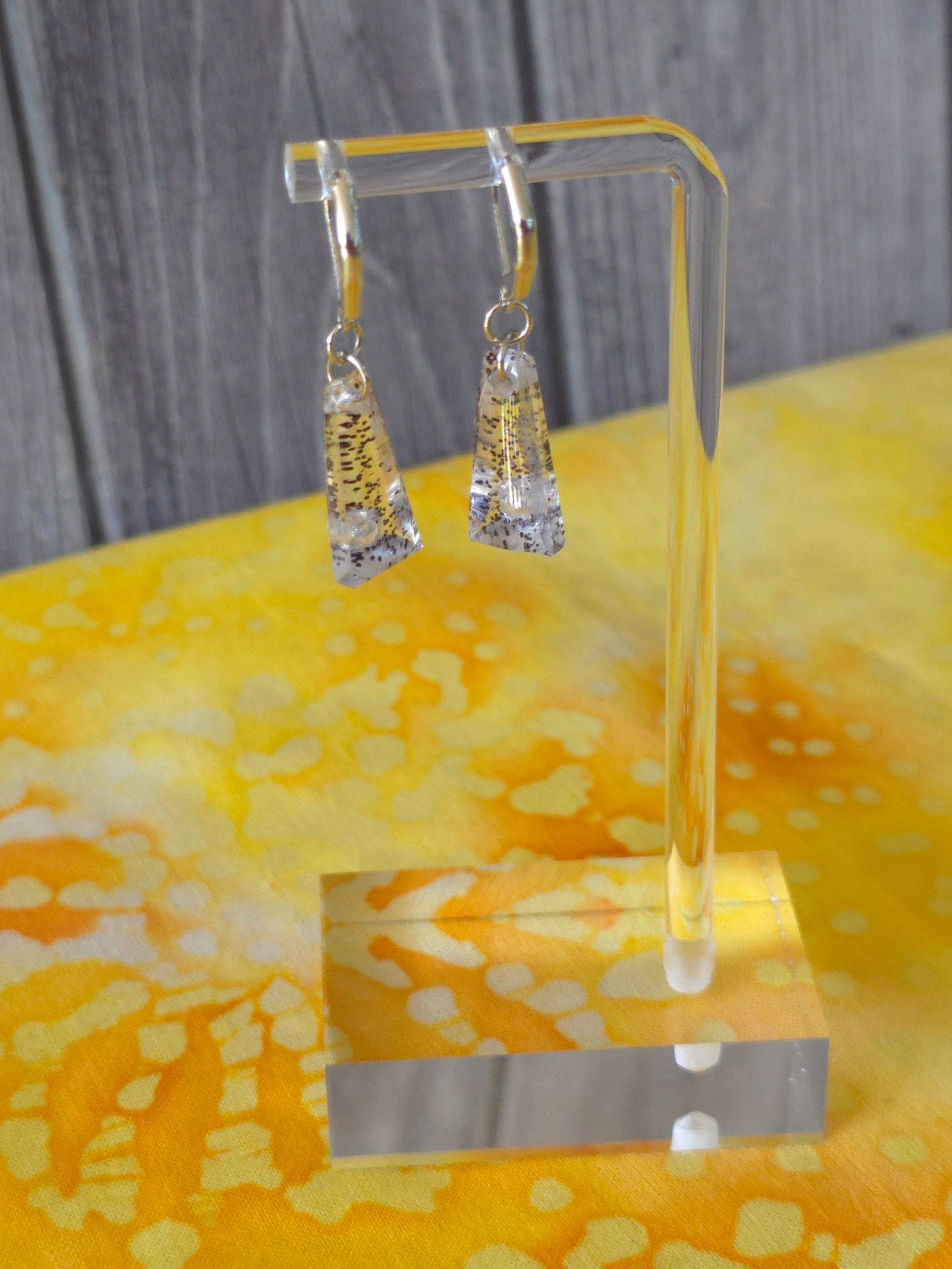 Sparkle & Shine Resin Earrings