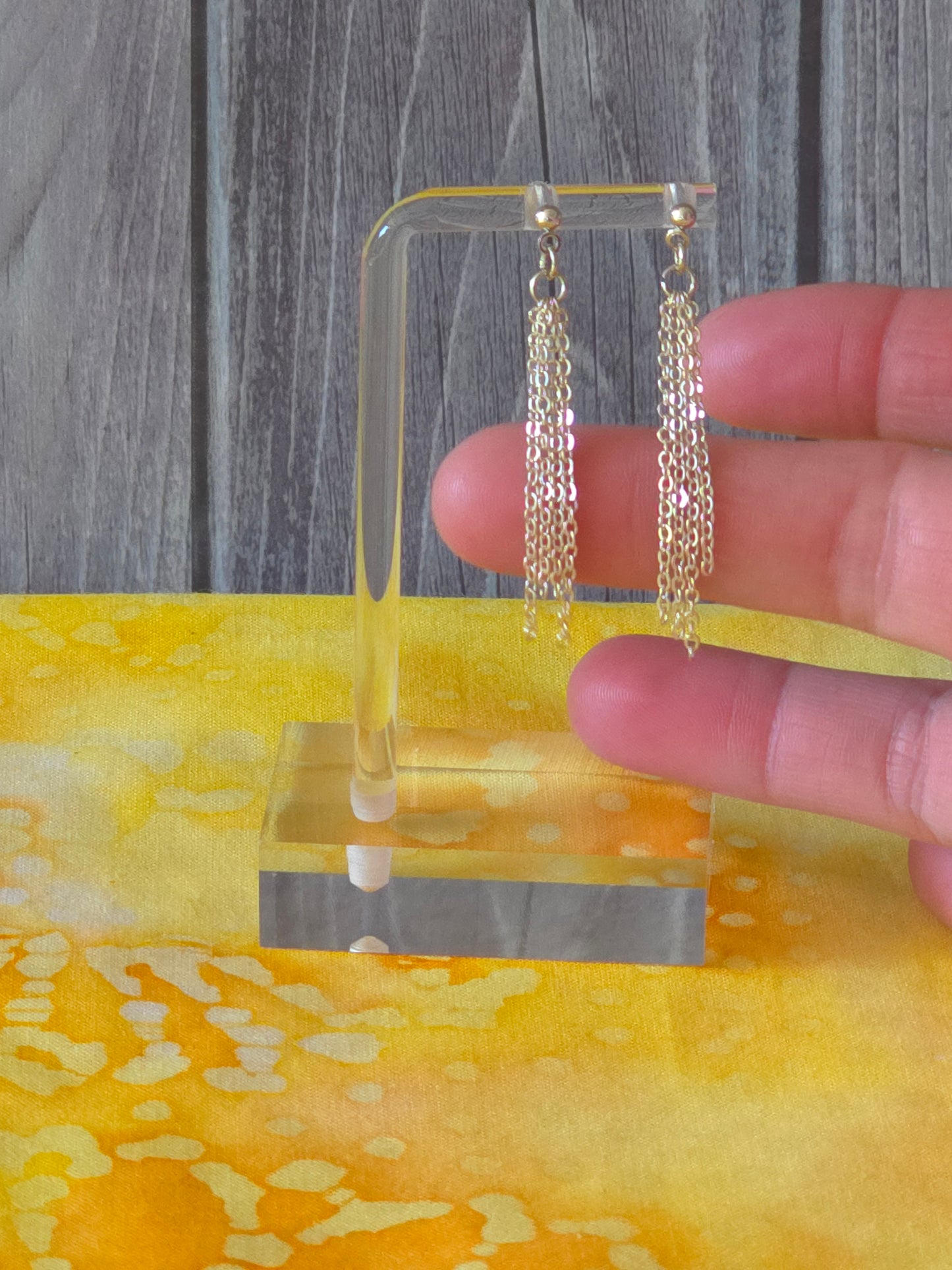 Dangle chain Earrings