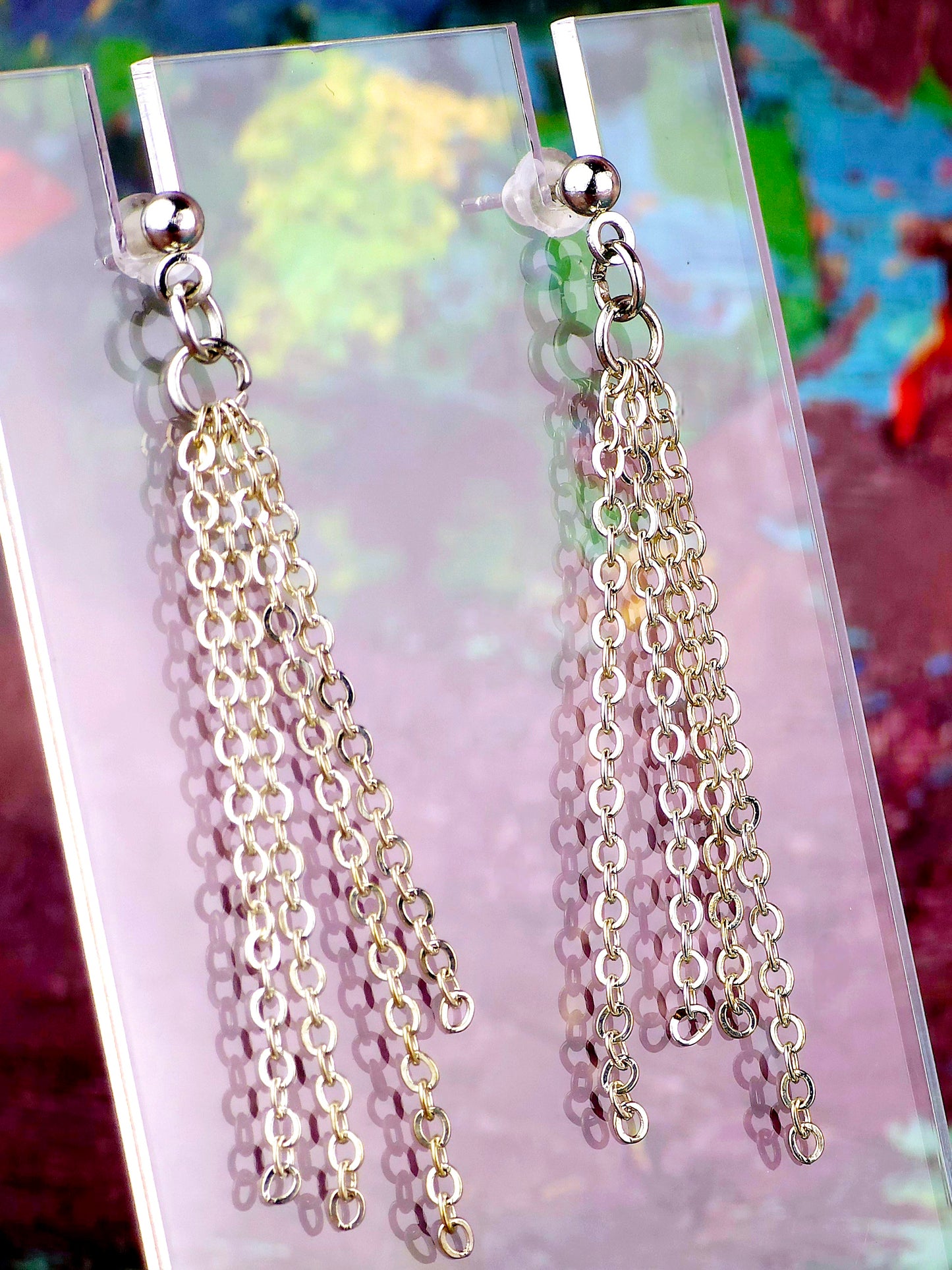Dangle chain Earrings