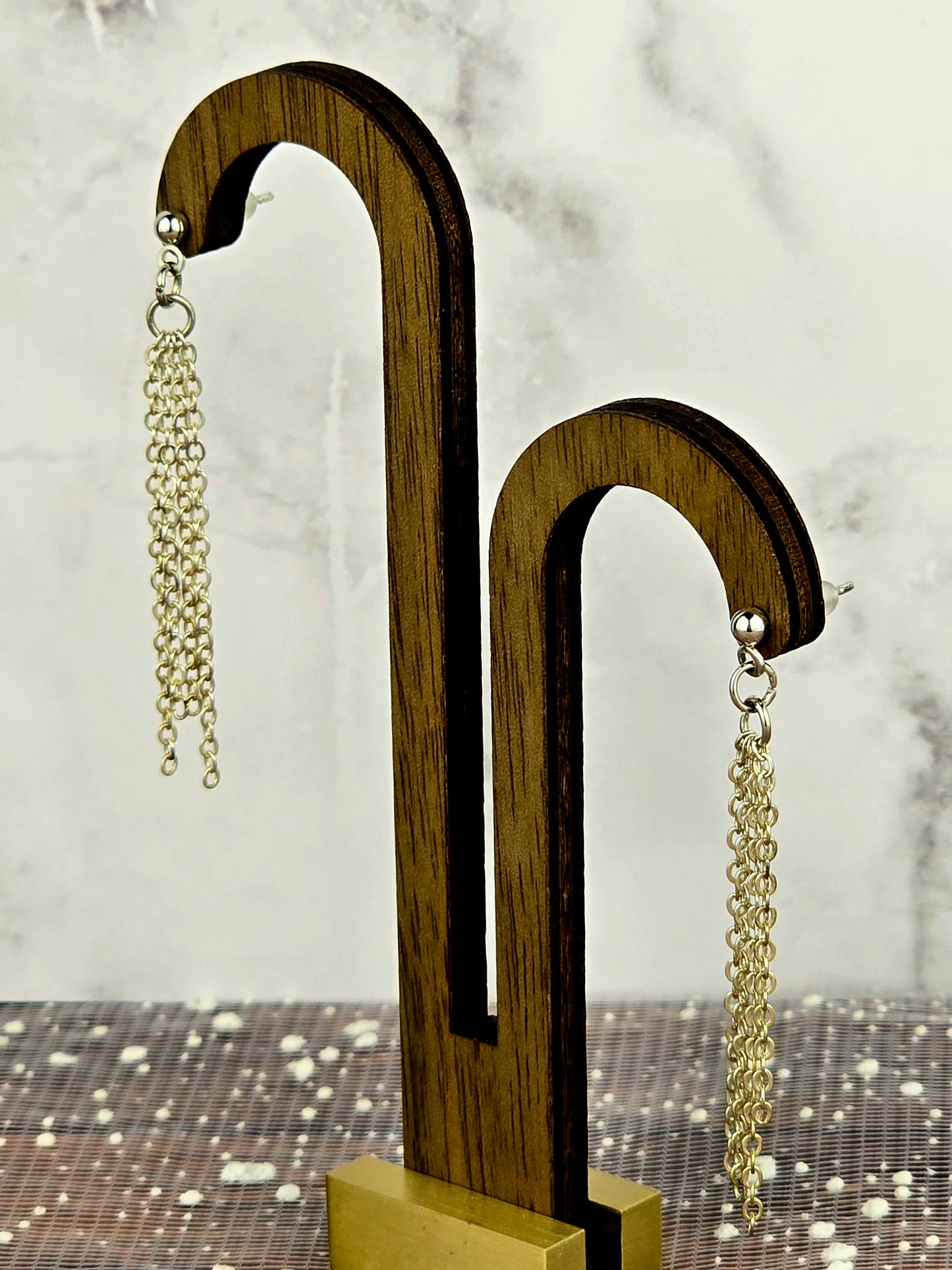 Dangle chain Earrings
