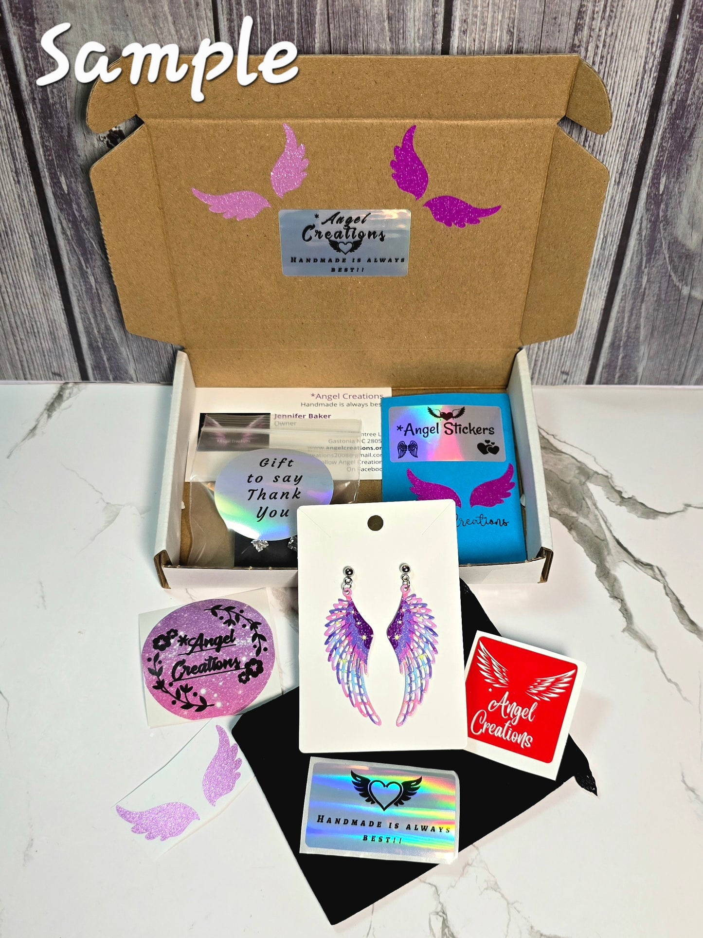 Chain Wrap Stud Earrings