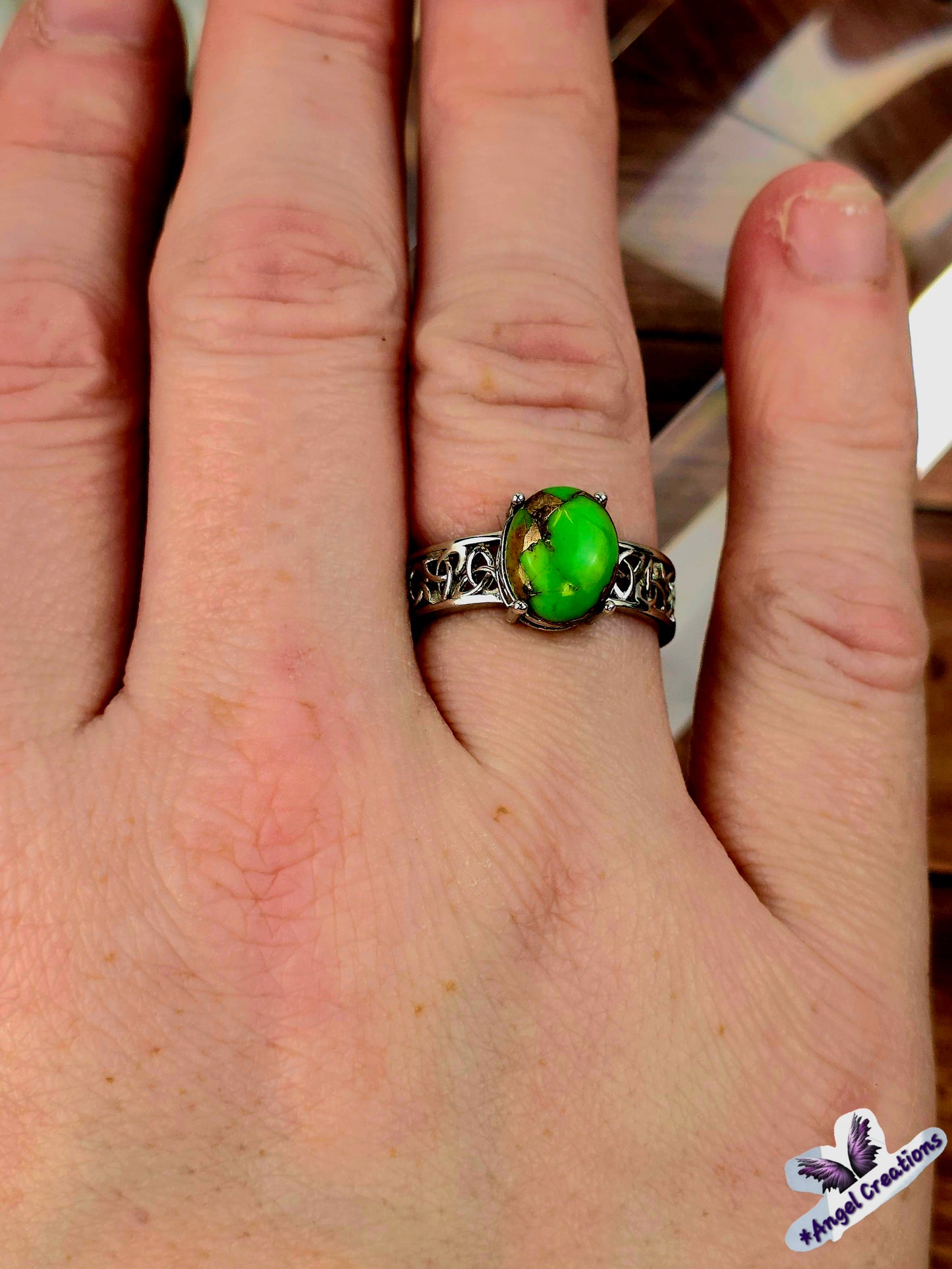 Turquoise Stone Sterling Silver Ring