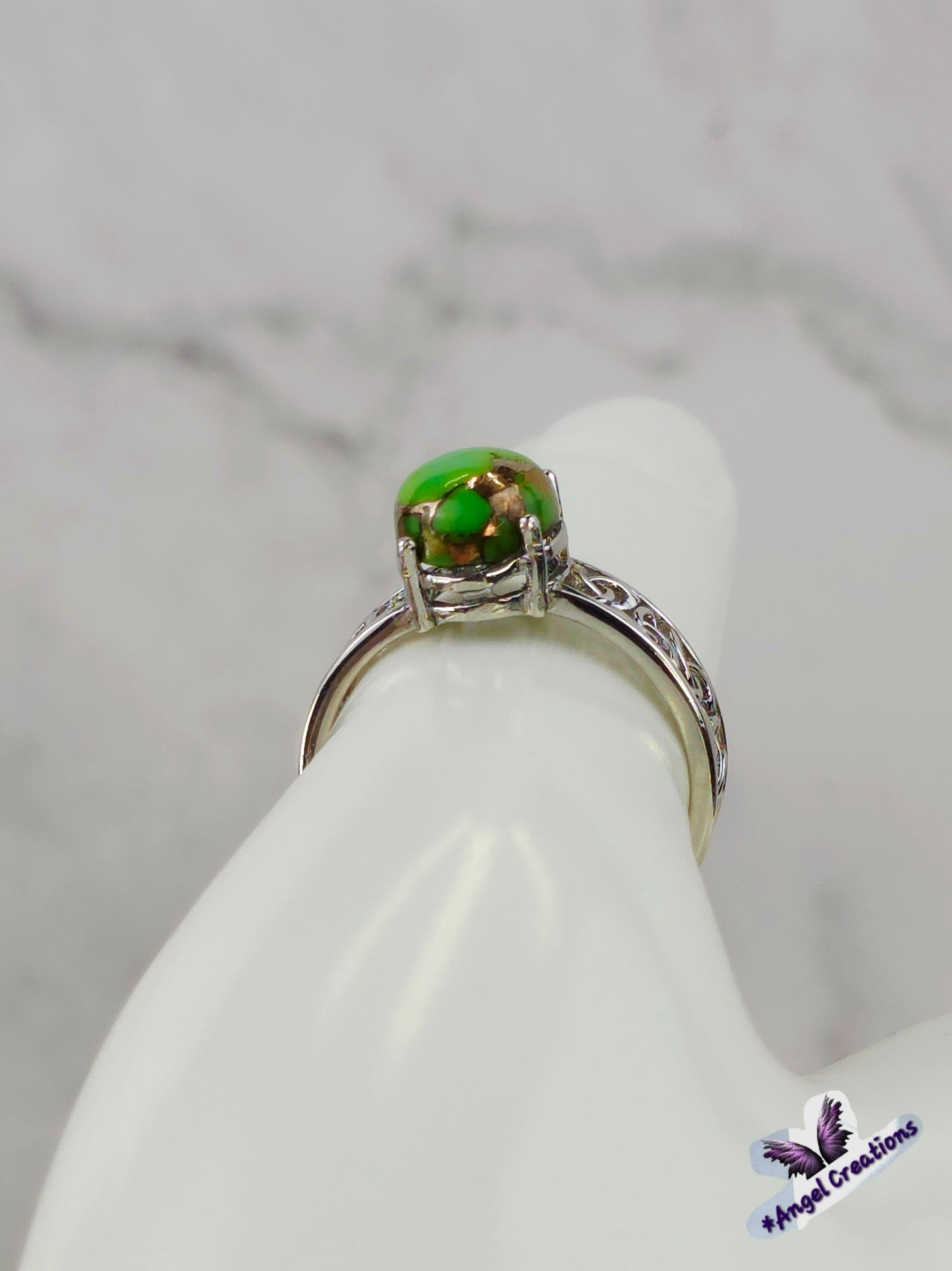 Turquoise Stone Sterling Silver Ring