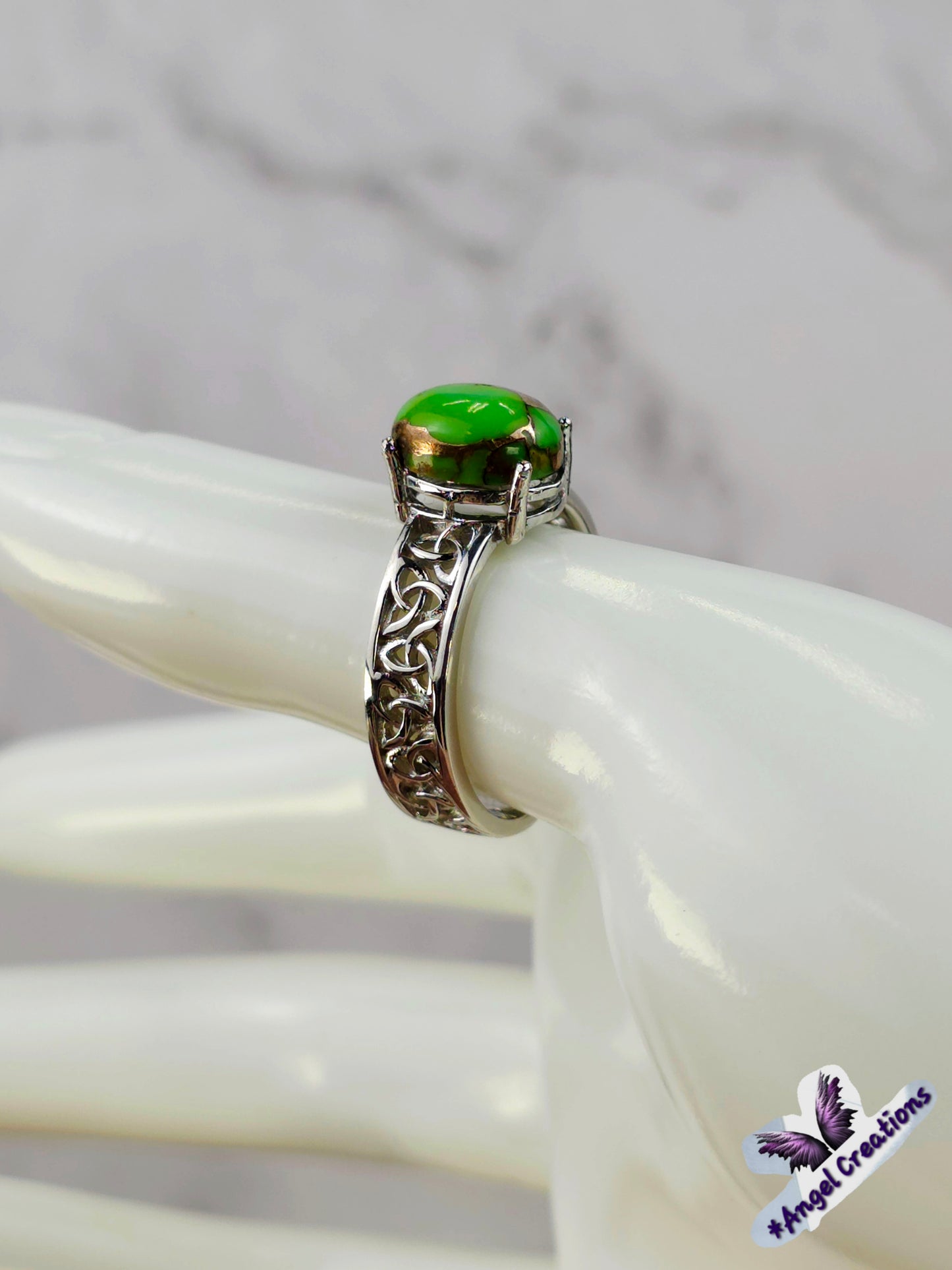 Turquoise Stone Sterling Silver Ring