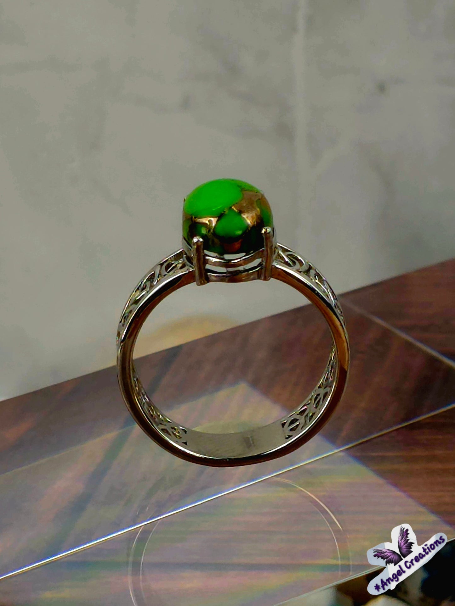 Turquoise Stone Sterling Silver Ring