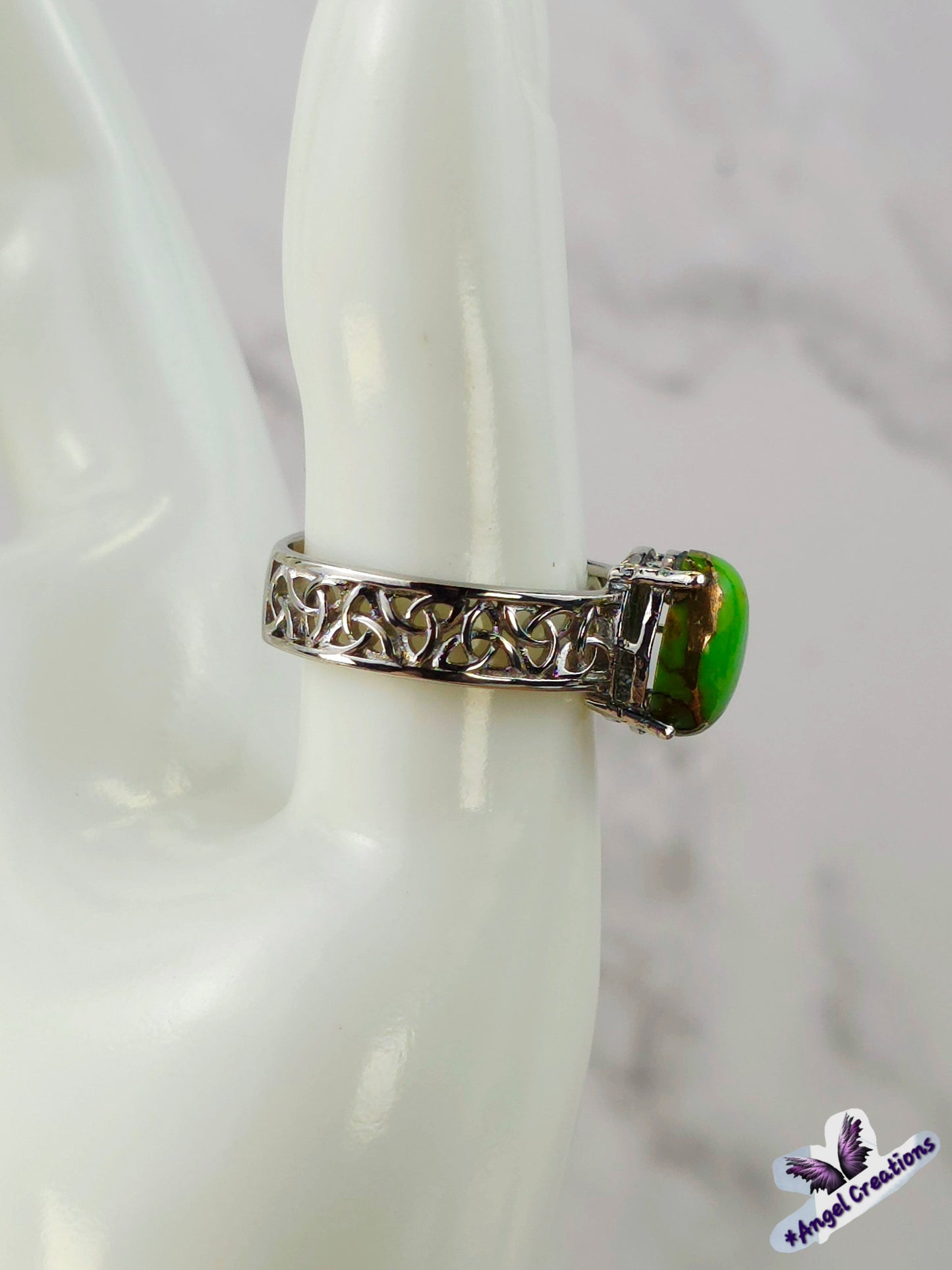 Turquoise Stone Sterling Silver Ring