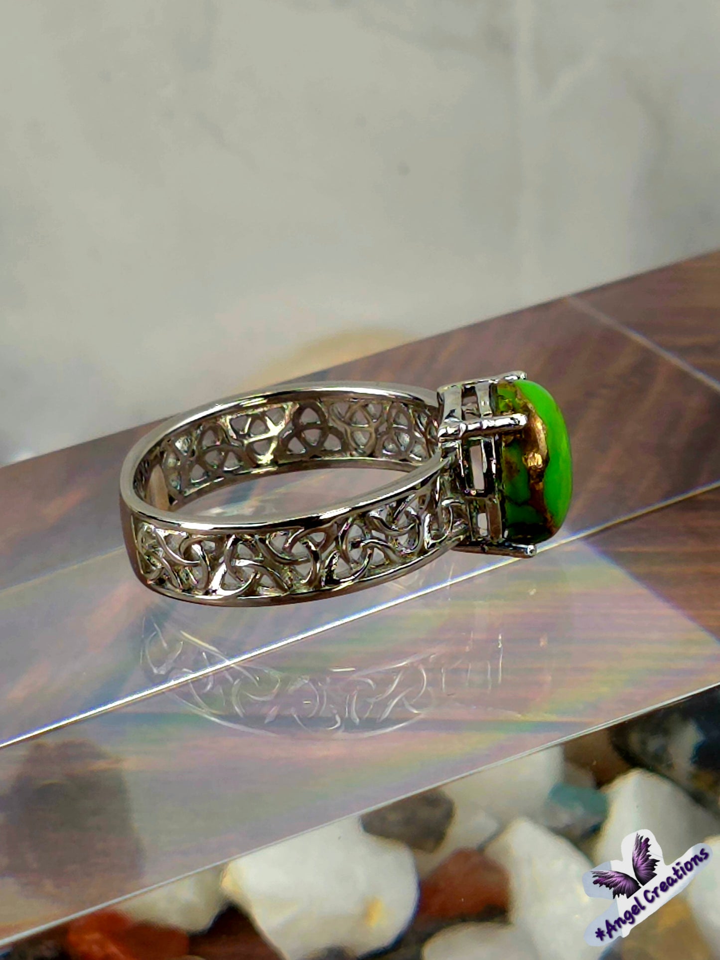 Turquoise Stone Sterling Silver Ring