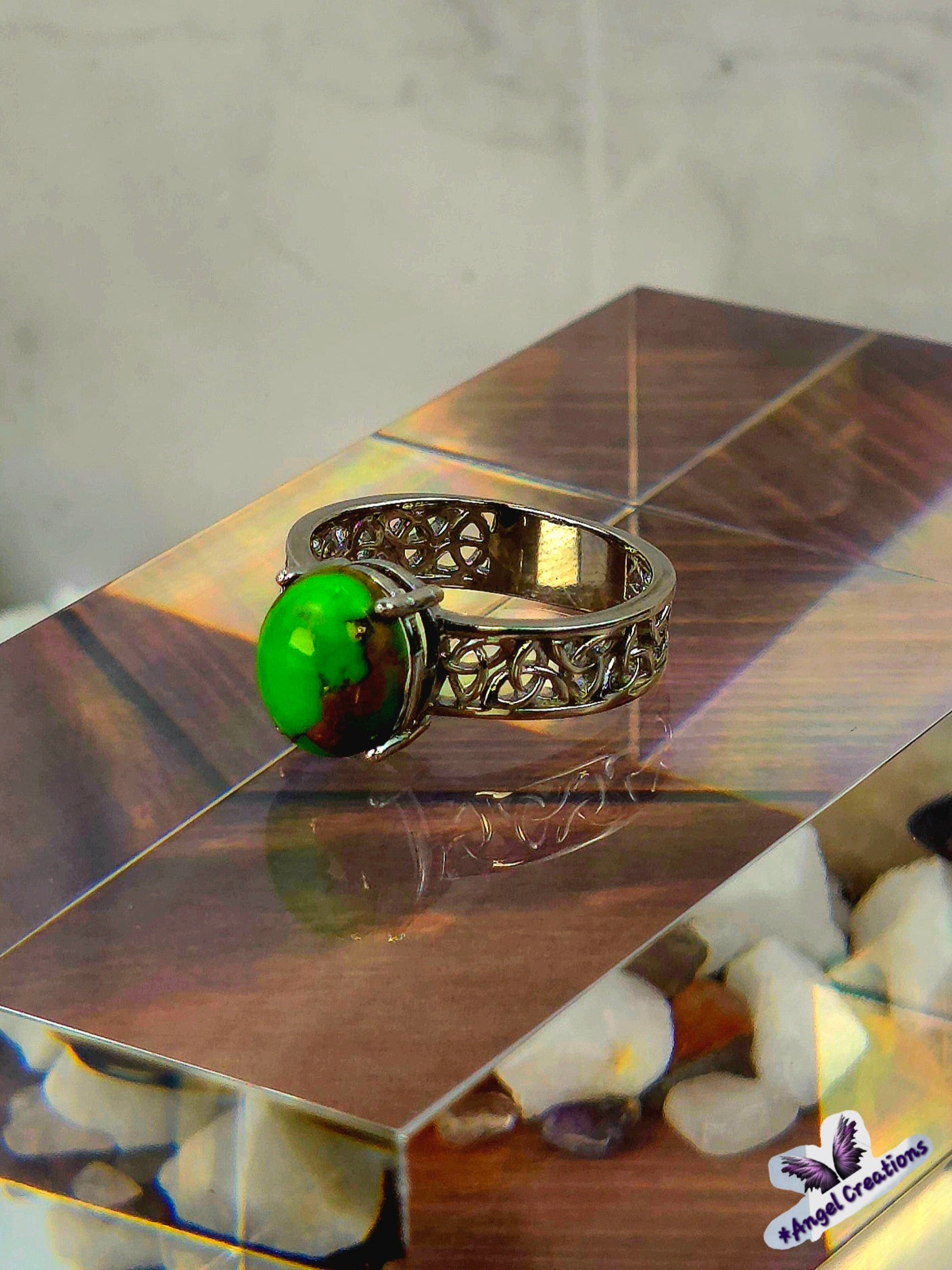 Turquoise Stone Sterling Silver Ring