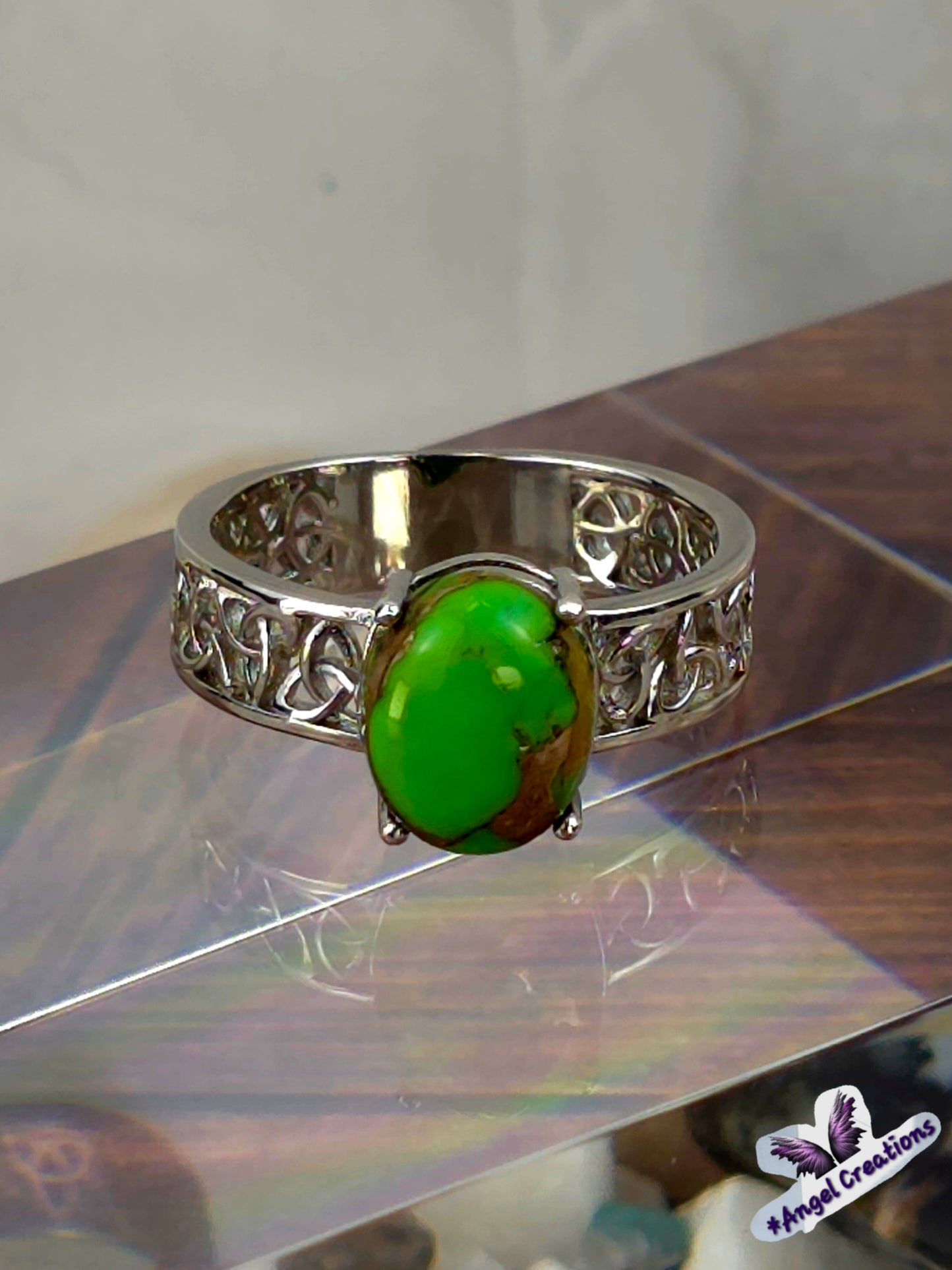 Turquoise Stone Sterling Silver Ring